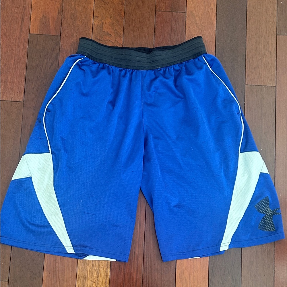 Under Armour Men's Royal Blue Athletic Shorts